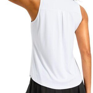 Workout Tank Top for Women Sleeveless Athletic Yoga Tops High Neck Quick Dry Run